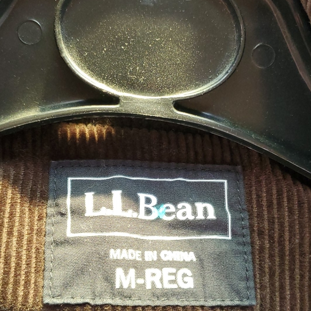 L L Bean Corduroy Trench Coat